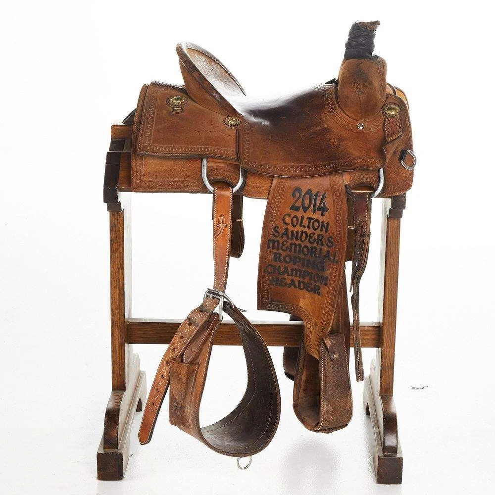 NRS Used 15in Tod Slone Trophy Team Roper 4 NRS Used 15in Tod Slone Trophy Team Roper - Image 2