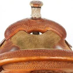 NRS Used 14in Schooly Team Roper -Western Cowboy Supplies 01 1071TR 03