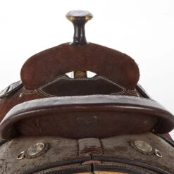 NRS Used 14in Reinsman Clay Tryan Team Roper -Western Cowboy Supplies 01 1112TR 2