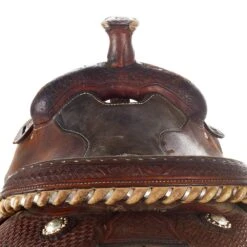 NRS Used 15in Cactus Team Roper -Western Cowboy Supplies 01 1128TR 2