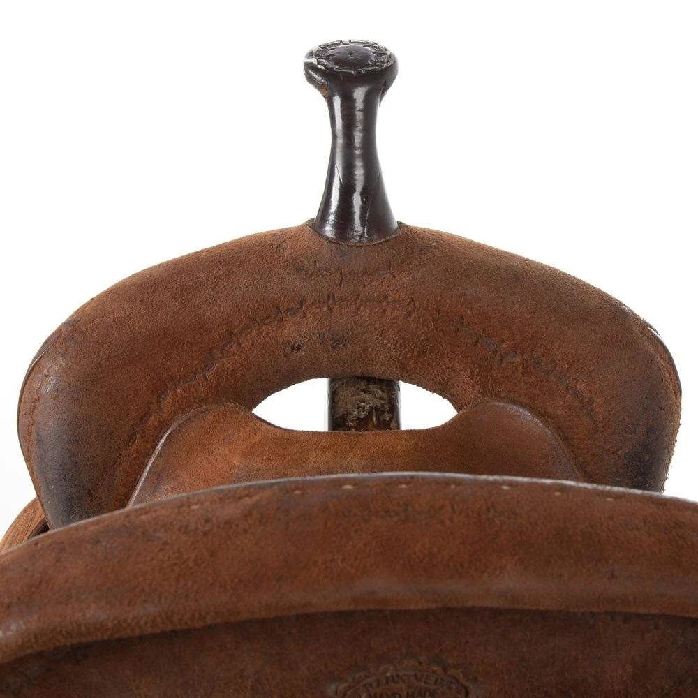 NRS Used 13in Frank Vega Barrel Saddle 5 NRS Used 13in Frank Vega Barrel Saddle - Image 3