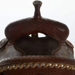 NRS Used 14in Cactus Charmayne James Barrel Saddle -Western Cowboy Supplies 02 419BR 03