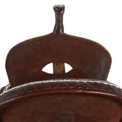 NRS Used 13in Teskeys Barrel Saddle -Western Cowboy Supplies 02 442BR 2