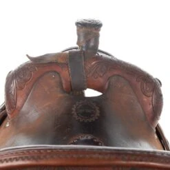 NRS Used 16in Jeff Smith Cowboy Saddle Ranch Roper -Western Cowboy Supplies 03 238RR 3