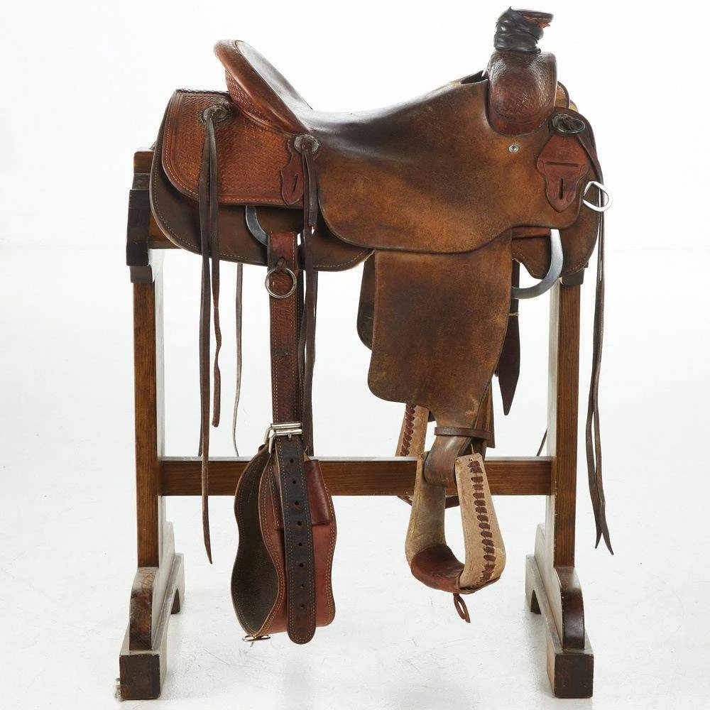 NRS Used 15.5 Cactus Saddlery Ranch Roper 4 NRS Used 15.5 Cactus Saddlery Ranch Roper - Image 2