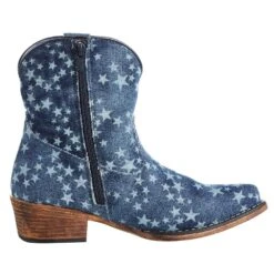 Roper Women`s Stonewashed Denim Bootie 11 Roper Women`s Stonewashed Denim Bootie -Western Cowboy Supplies 09 021 1567 2429 5