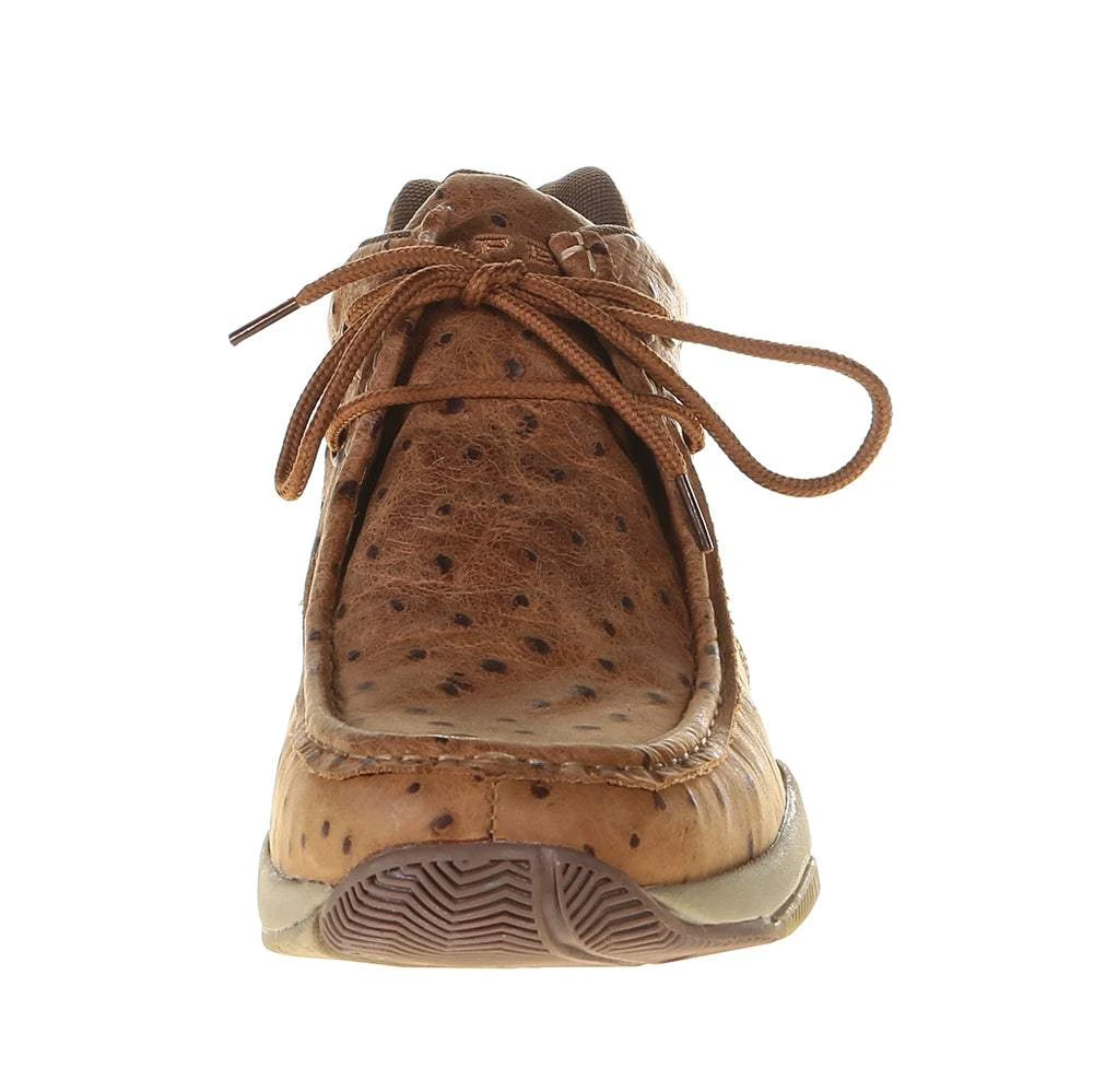 Roper Footwear Men's Clearcut Vintage Faux Ostrich Leather Print Casual Shoe 4 Roper Footwear Men's Clearcut Vintage Faux Ostrich Leather Print Casual Shoe - Image 2