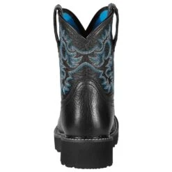 Ariat Womens Fatbaby Black Deertan Boot 10000833 -Western Cowboy Supplies 10000833 2