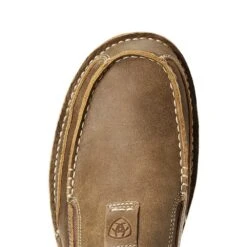 Men's Ariat Brown Bomber Fleece Cruiser -Western Cowboy Supplies 10034167 3