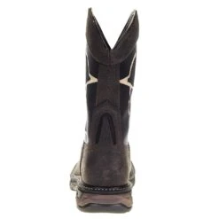 Ariat Men's Workhog XT Venttex Bold Iron Coffee 13in. Roughneck Top Soft Toe Work Boot -Western Cowboy Supplies 10038427 3