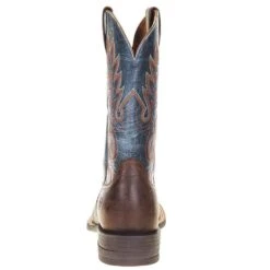 Ariat Men's Layton Weathered Chestnut 11in. Rail Blue Top Square Toe Boot -Western Cowboy Supplies 10038448 3
