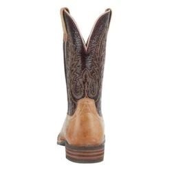 Ariat Men`s Ridin High Desert Tan 11 Dark Brick Top -Western Cowboy Supplies 10042469 4