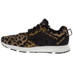 Ariat Women's Leopard Print Fuse Tennis Shoe -Western Cowboy Supplies 10044489 03