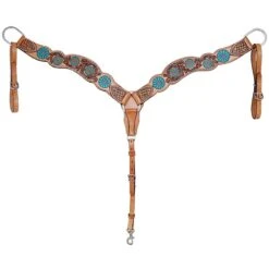 Rafter T Ranch Company Zuni Turquoise Breast Collar