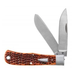 Case Bose Chestnut Bone Bullnose Trapper