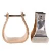 Partrade Trading Corporation 4 Inch Stainless Steel Covered Wooden Stirrups -Western Cowboy Supplies 112326 default l