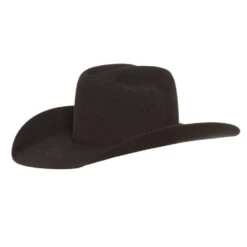Jw Brooks Custom Hats 50X Charcoal 4 1/4` Brim