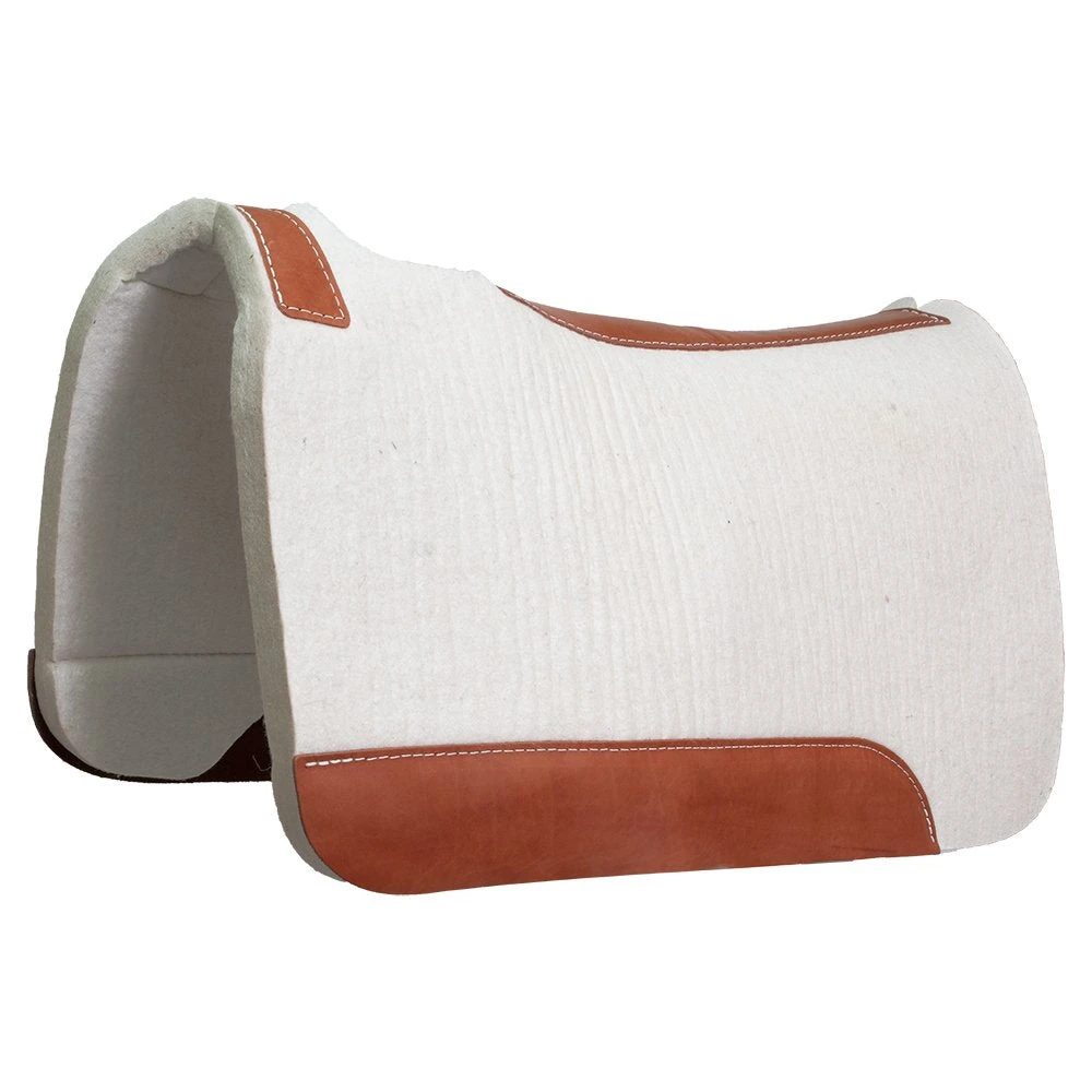 Mustang Contoured 100% Pressed Wool Pad 3 Mustang Contoured 100% Pressed Wool Pad