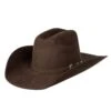Youth M+F Chocolate 3 3/4in. Brim Cattlemans Felt Hat -Western Cowboy Supplies 121570 default l