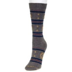 Pendleton Woolen Mills Brown Shelter Bay Crew Socks