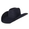 Rodeo King 7X Denim 4 1/2in. Brim Open Crown Self Band Felt Cowboy Hat -Western Cowboy Supplies 125720 default l