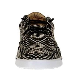 Twisted X Women's Black White Hooey Loper