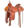 Martin Saddlery Martin Stingray Chestnut Roughout With San Carlos Border -Western Cowboy Supplies 129789 default l