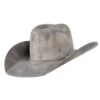 Jw Brooks Custom Hats Dark Smoke 50X 4 1/4in. Brim Open Crown Felt Cowboy Hat -Western Cowboy Supplies 129952 default l