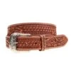 Western Fashion Basket And Floral Tooled Belt -Western Cowboy Supplies 130821 default l