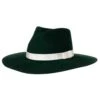 Women's M+F Green With White Band Fashion Hat -Western Cowboy Supplies 131473 default l