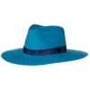 Women's M+F Turquoise With Navy Band Fashion Hat -Western Cowboy Supplies 131478 default l