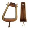 Don Orrell 3 Inch Angled Roper Walnut Stirrup -Western Cowboy Supplies 132698 default l