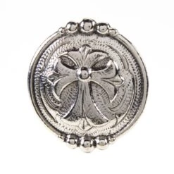 Rockin Out Designs Jewelry 1 1/2in. Scalloped Cross Concho