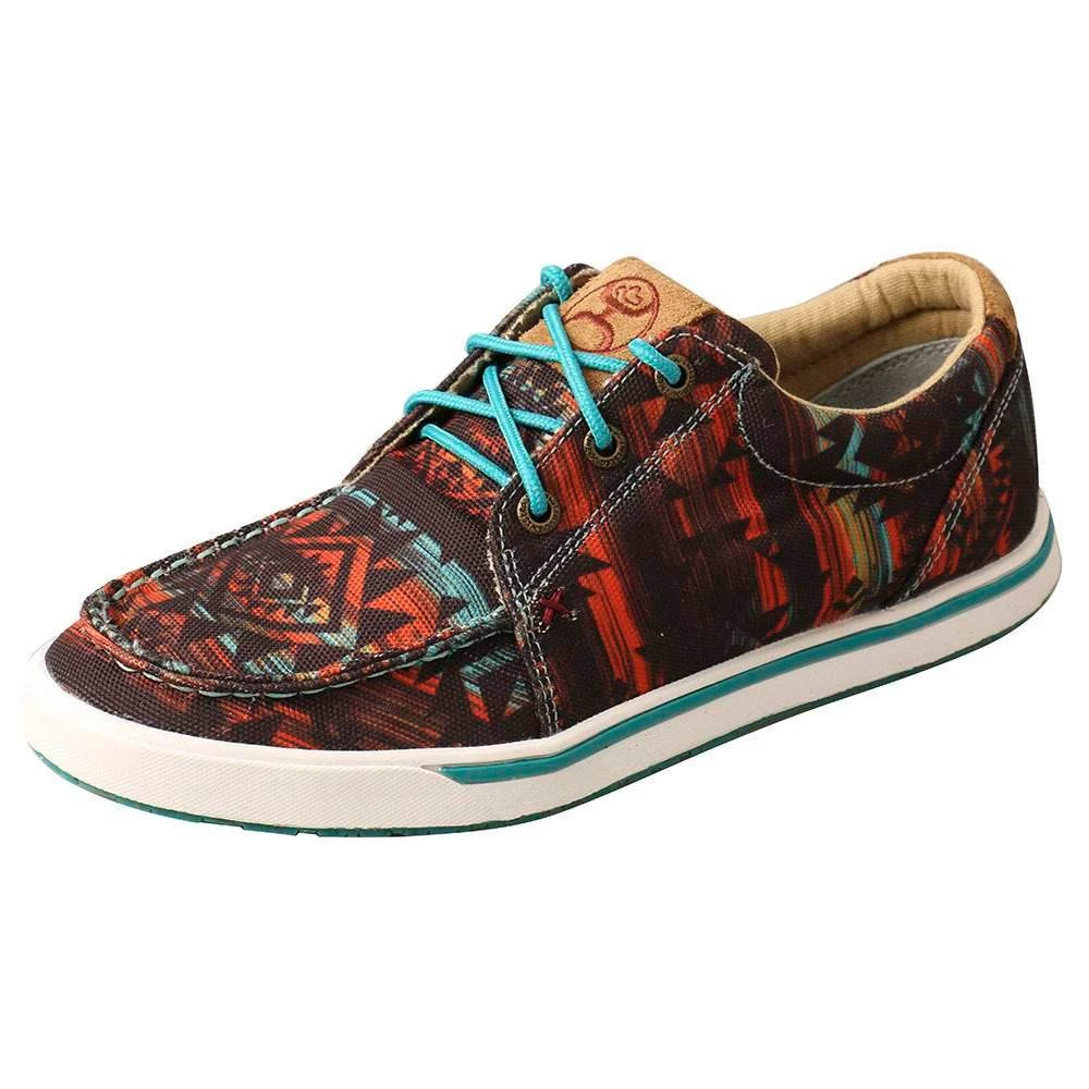 Twisted X Womens Hooey Midnight Aztec Loper 3 Twisted X Womens Hooey Midnight Aztec Loper