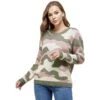 See And Be Seen Olive Camo Sweater -Western Cowboy Supplies 133957 default l