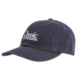 Classic Ropes Navy Washed Chino Cap