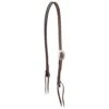 Martin Saddlery Chocolate Roughout Split Ear Headstall With Guthrie Buckle -Western Cowboy Supplies 134196 default l