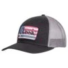 Classic Ropes Black And Charcoal Flag Patch Cap 2 Classic Ropes Black And Charcoal Flag Patch Cap -Western Cowboy Supplies 134257 default l