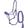 Tough 1 Mule Tape Halter/10ft Lead Purple Funfetti -Western Cowboy Supplies 137577 default l
