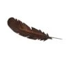 A Cowpokes Crown Leather Tooled Feather Hat Accessory -Western Cowboy Supplies 142047 default l