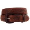 Vogt Silversmiths Oiled Bison Floral Belt -Western Cowboy Supplies 143252 default l