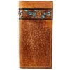 Gem Dandy Accessories Roper Floral Overlay Rodeo Wallet -Western Cowboy Supplies 143932 default l