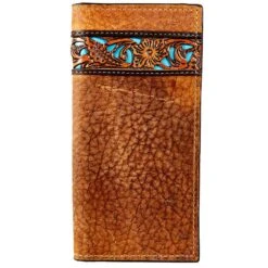 Gem Dandy Accessories Roper Floral Overlay Rodeo Wallet