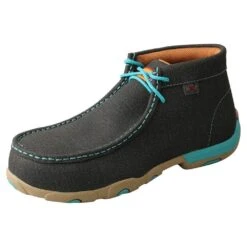 Twisted X Women's DuraTWX Turquoise Driving Moc