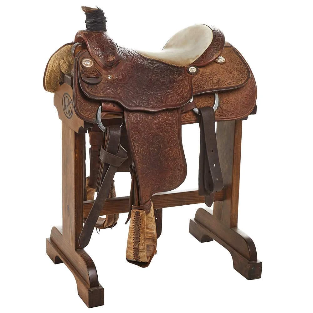 NRS Used 15.5in Billy Cook Team Roper 3 NRS Used 15.5in Billy Cook Team Roper