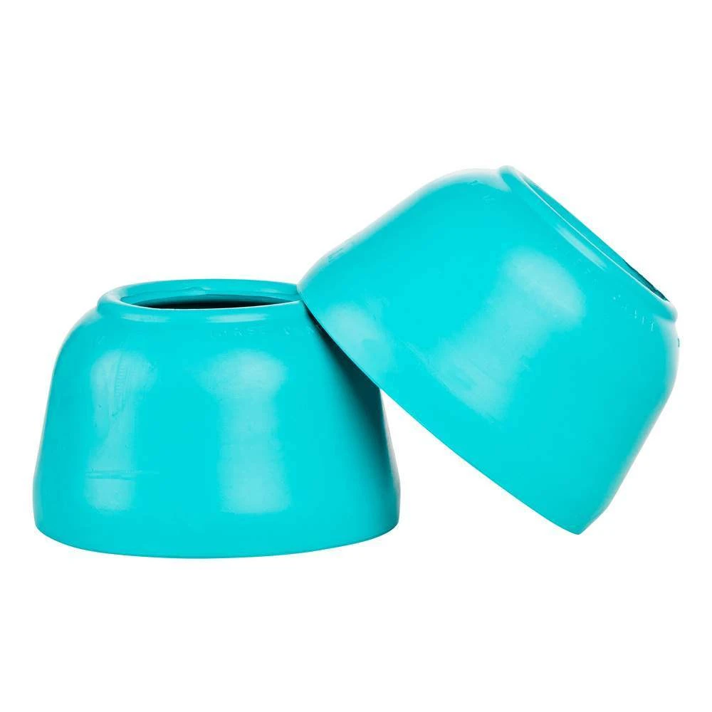 Horse-Craft Products Turquoise Premium Pull On Rubber Bell Boots 1 Pair 3 Horse-Craft Products Turquoise Premium Pull On Rubber Bell Boots 1 Pair