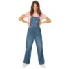 Wrangler Modern Women'sCasey Jones Straight Leg Bib Overalls -Western Cowboy Supplies 151168 default l