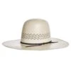 American Hats AHC 5200 2 Cord Steel 4 1/4in. Brim Open Crown Straw Cowboy Hat -Western Cowboy Supplies 151738 default l