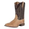 Ariat Men`s Ridin High Desert Tan 11 Dark Brick Top
