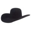 Jw Brooks Custom Hats 100X Black 8.5oz Work Horse 5in. Brim Felt Cowboy Hat 2 Jw Brooks Custom Hats 100X Black 8.5oz Work Horse 5in. Brim Felt Cowboy Hat -Western Cowboy Supplies 152924 default l